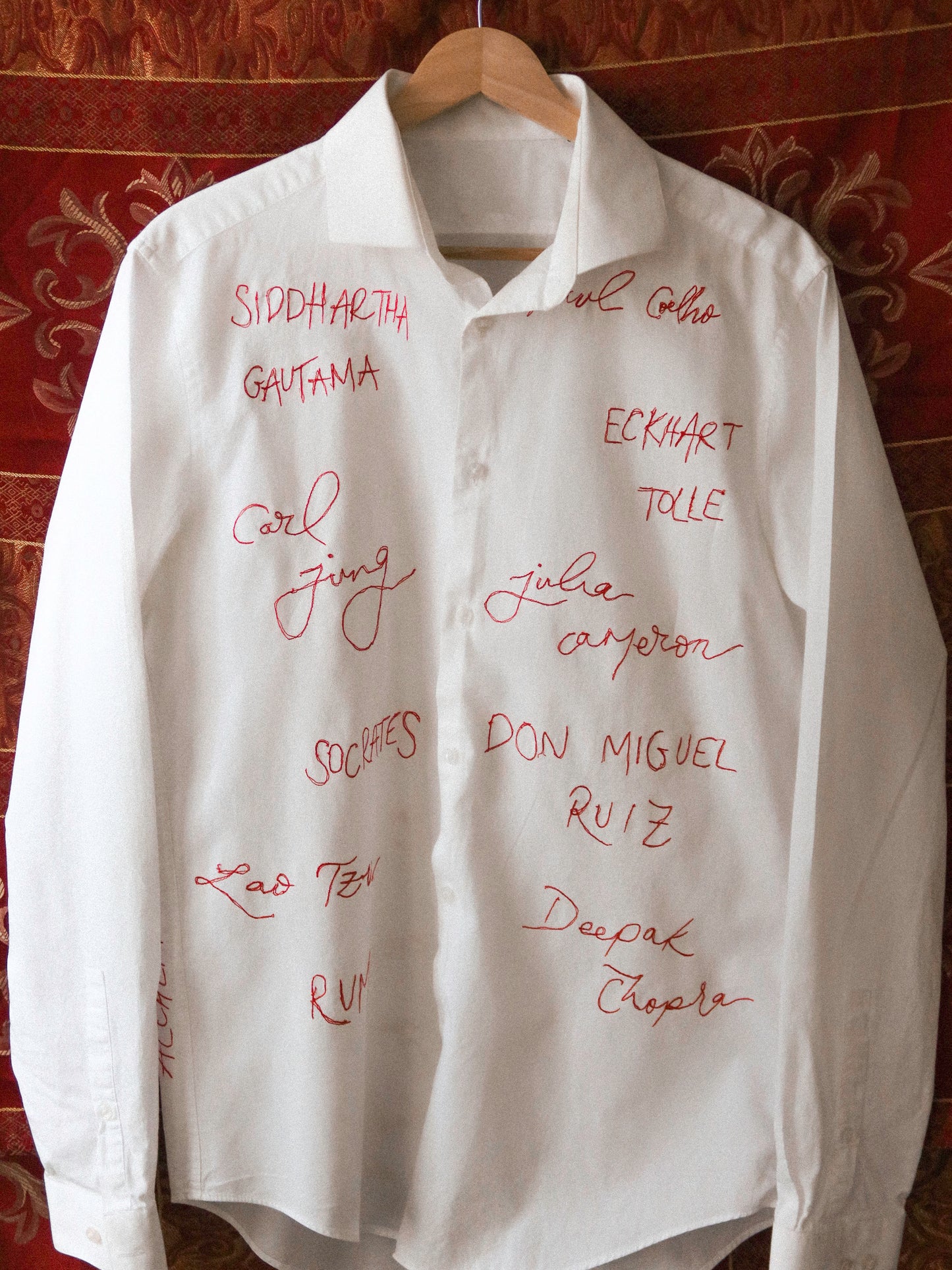 The Morning Pages Shirt - Journal Embroidery