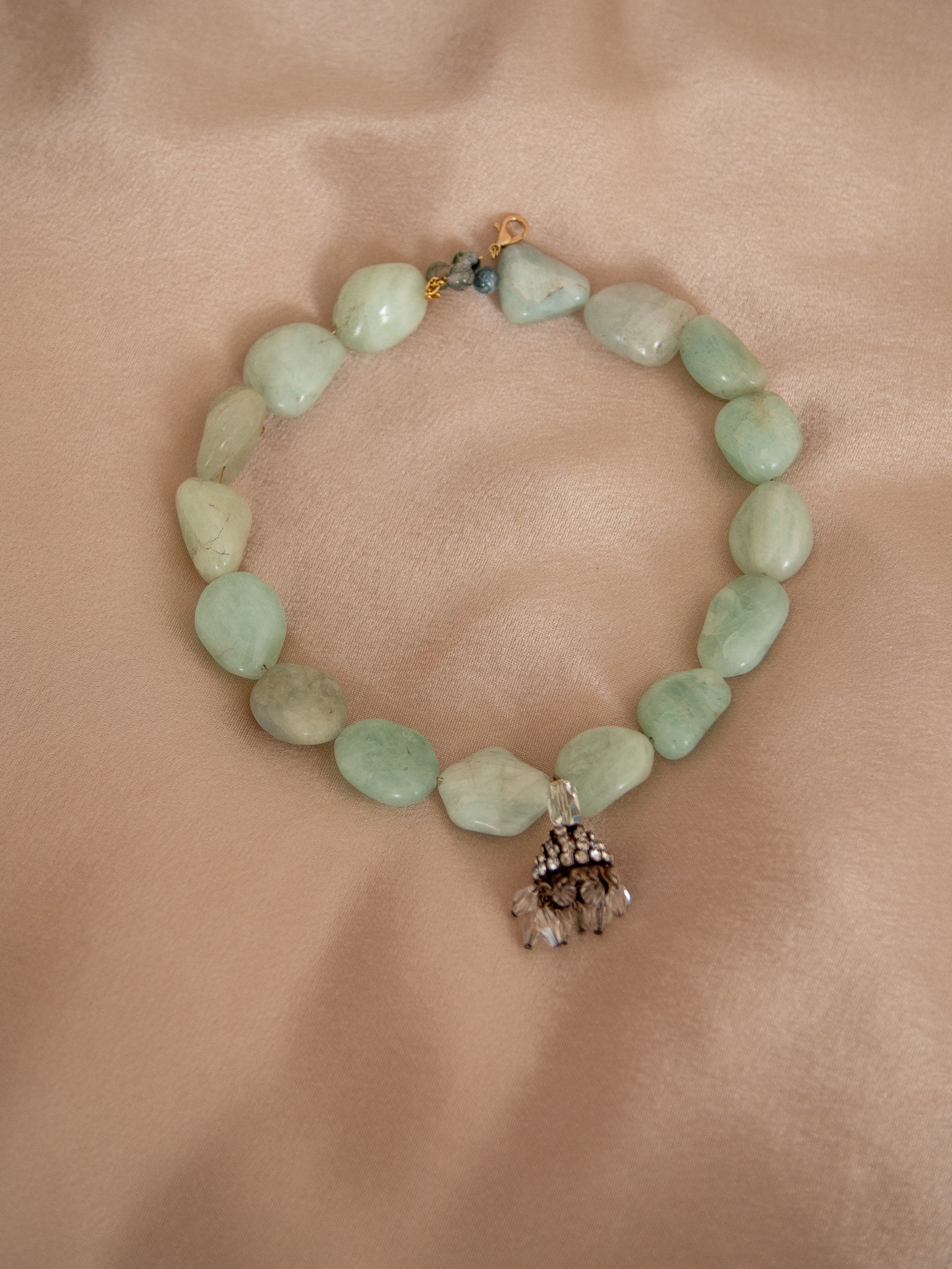 aqua eclipse necklace / extendable waist chain