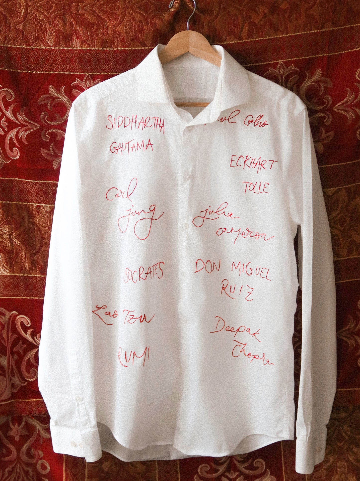 The Morning Pages Shirt - Journal Embroidery