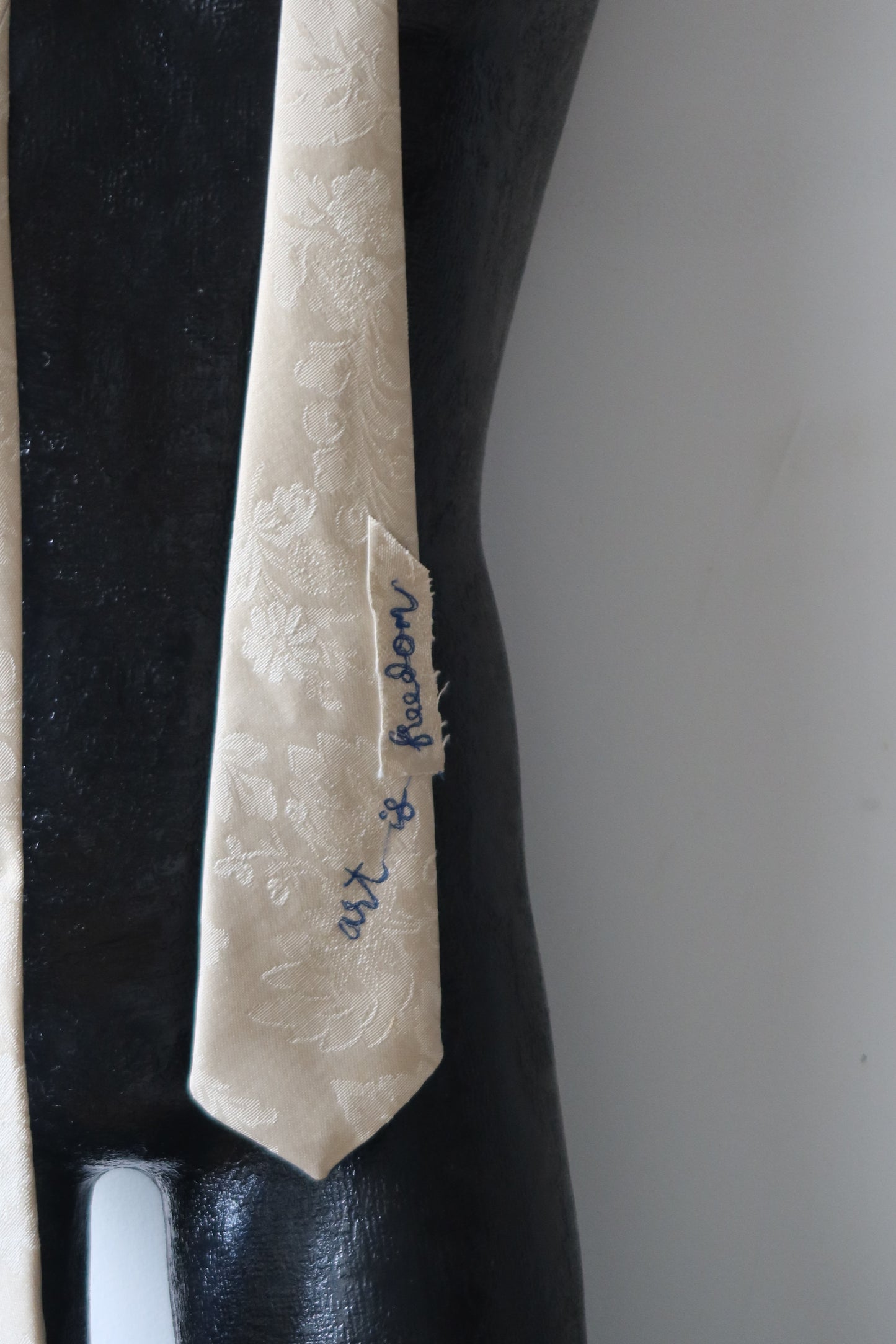 Art is Freedom Upcycled Curtain Tie