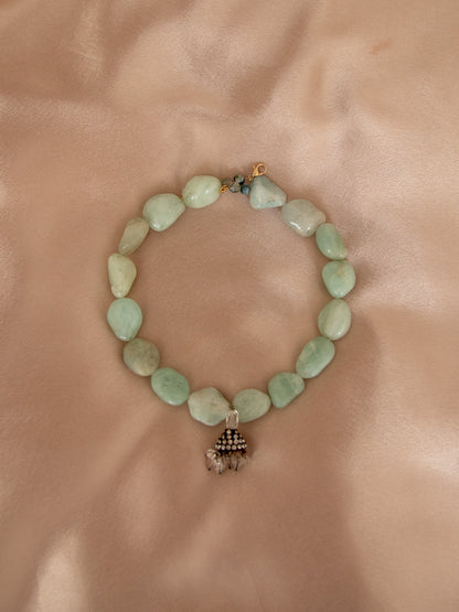 aqua eclipse necklace / extendable waist chain